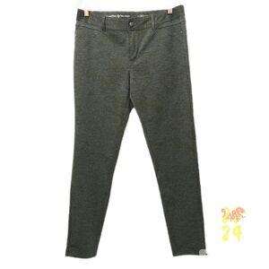 Vera Wang Jeggings Taper Skinny Mid Rise Women L. Dark Grey